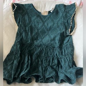 Francesca’s Emerald Blouse